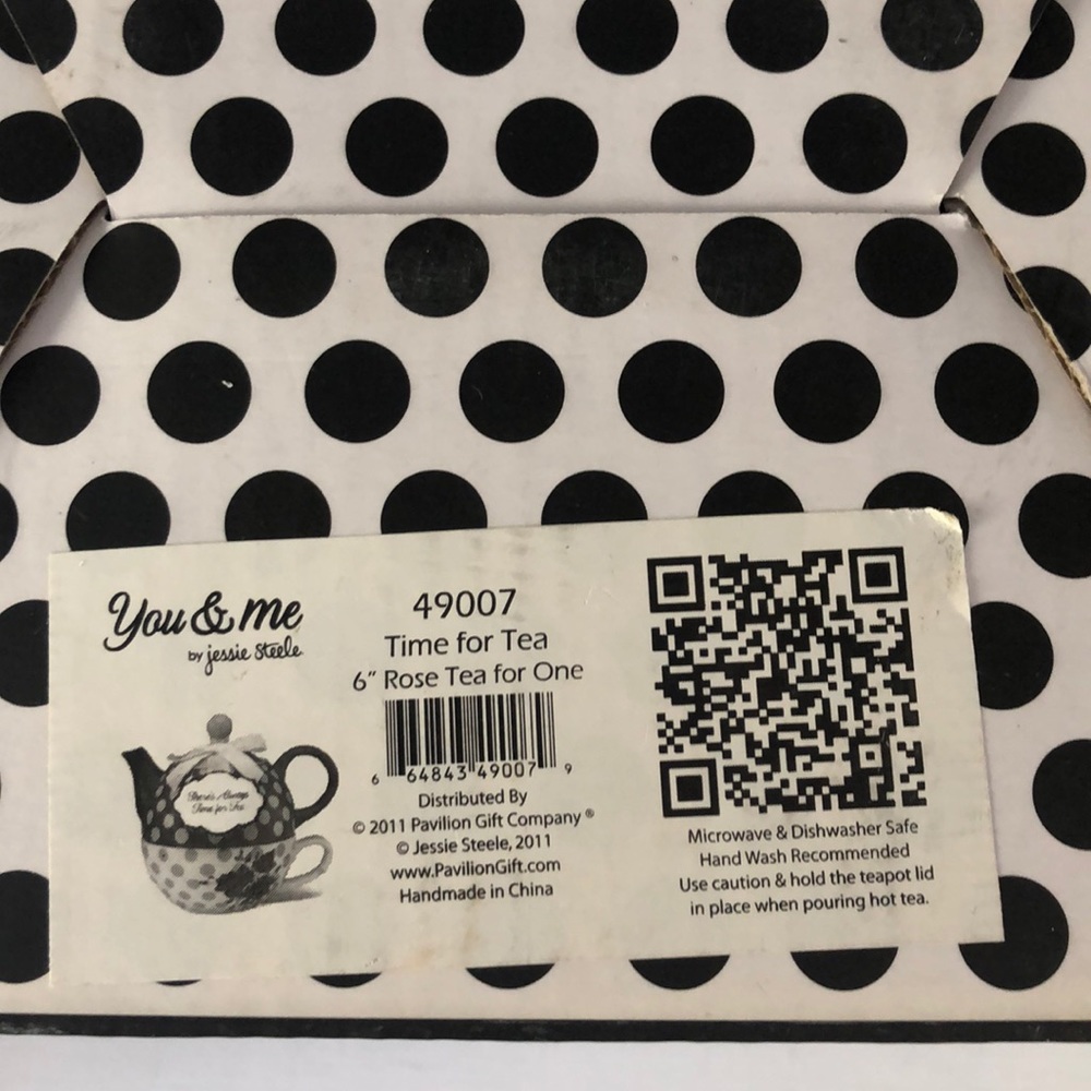 Jessie Steele Time For Tea Rose Teapot NIB - Picture 9 of 12